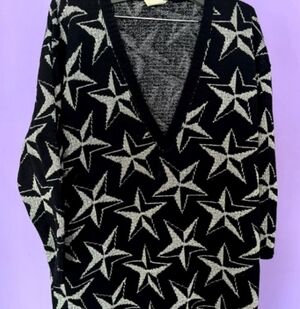 Vintage Betsey Johnson Star Sweater